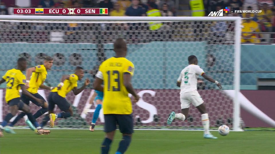 Εκουαδόρ – Σενεγάλη: Πρώτη ευκαιρία για τους Αφρικανούς (vid)