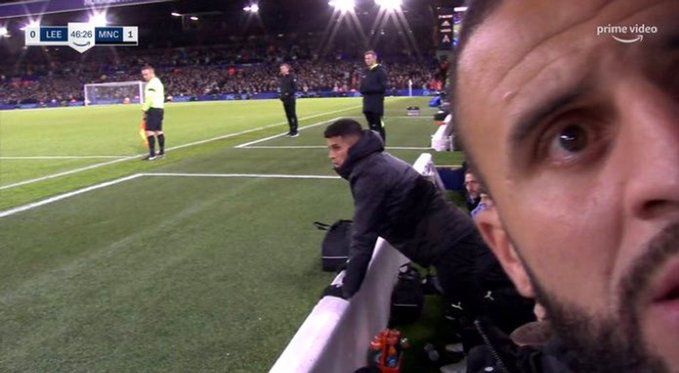 Ο Κάιλ Γουόκερ «τσακώθηκε» με την κάμερα πριν γίνουν… φίλοι (vid)