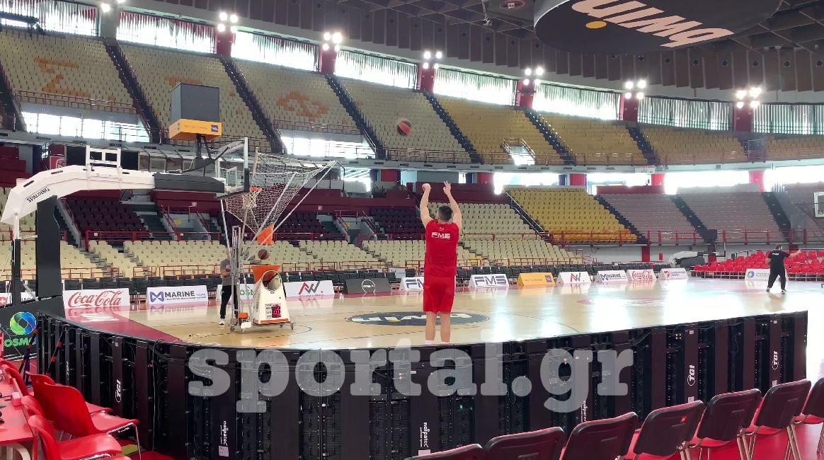 Ολυμπιακός: Παπανικολάου & Κάνααν το βλέπουν… βαρέλι στην προπόνηση! (vid)