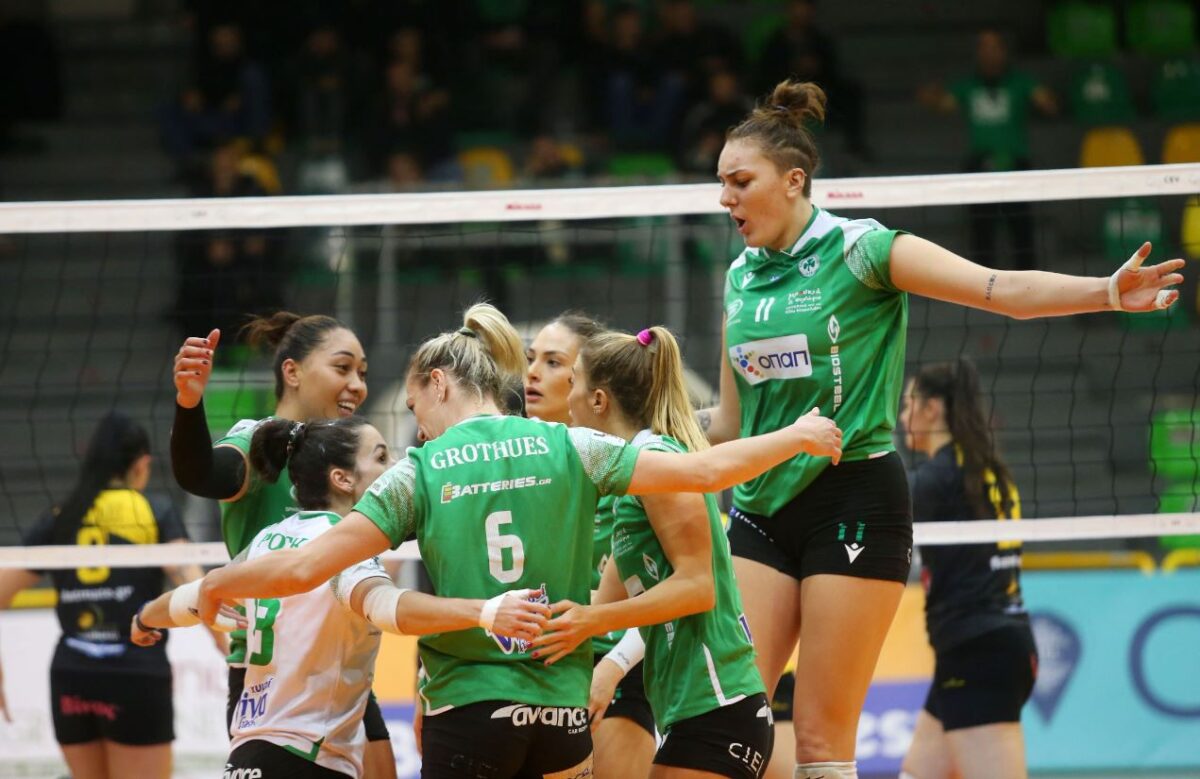 Βόλεϊ: Νίκη για τον Παναθηναϊκό στο ντεμπούτο Καλμαζίδη