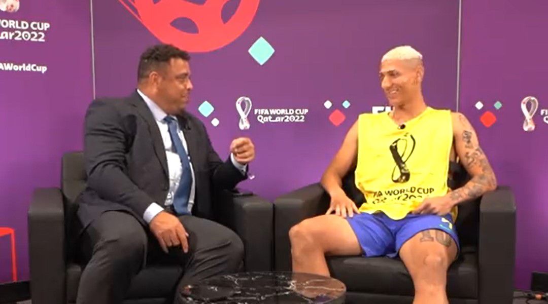 Ο Ριτσάρλισον δάκρυσε όταν συνάντησε τον Ρονάλντο (vid)