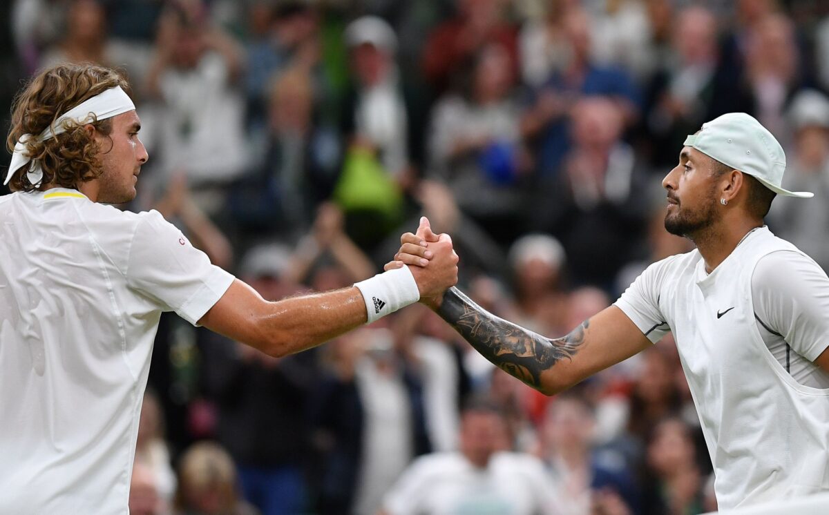 Τσιτσιπάς – Κύργιος συμπαίκτες στο διπλό