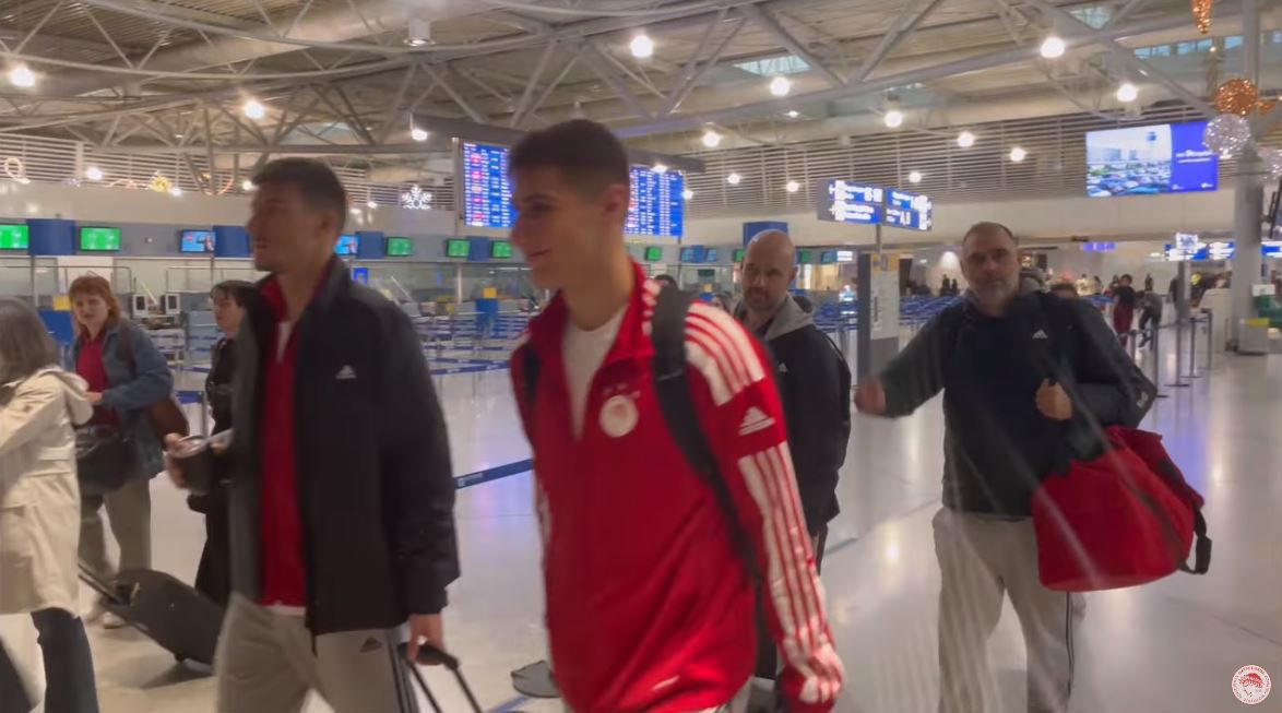 Αναχώρησε για τη Βουλγαρία ο Ολυμπιακός