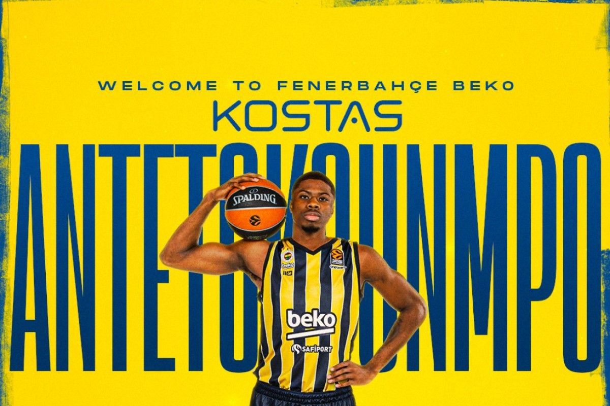 Επίσημο: Ο Κώστας Αντετοκούνμπο στη Φενέρμπαχτσε (pic)