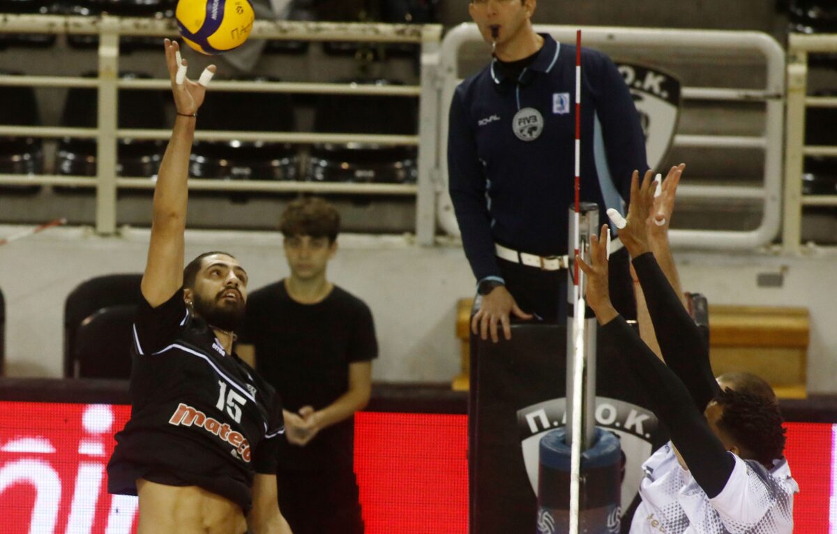 Βόλεϊ: Ήττα για τον ΠΑΟΚ στο Ισραήλ