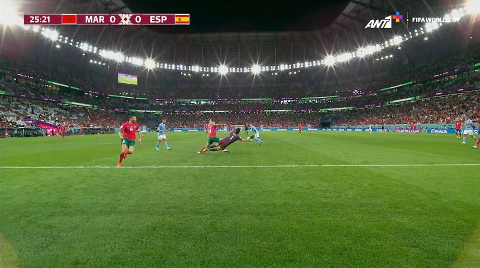 Μαρόκο – Ισπανία: Η απίθανη χαμένη ευκαιρία της «ρόχα» (vid)