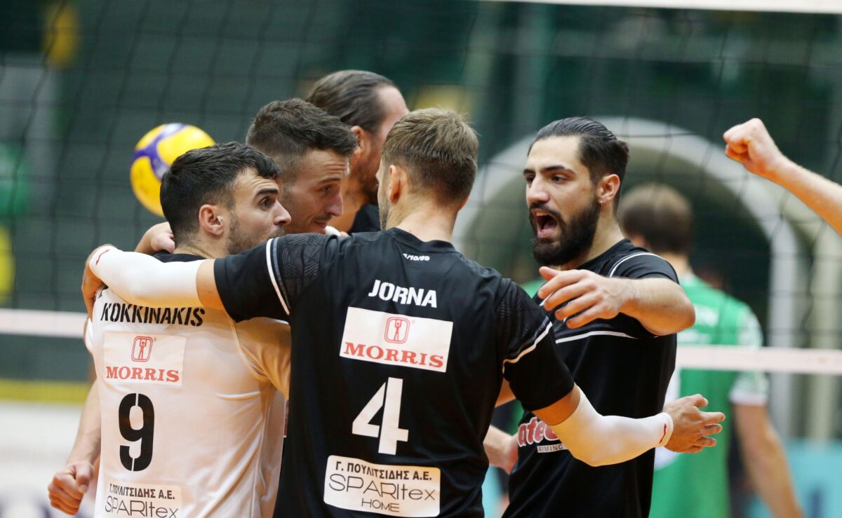 Βόλεϊ: Σπουδαίο διπλό του ΠΑΟΚ στη Σύρο