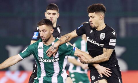ΠΑΝΑΘΗΝΑΪΚΟΣ-ΠΑΟΚ 1-1