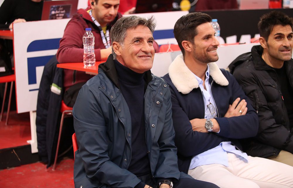 Στο ΣΕΦ ο Μίτσελ για τον αγώνα Ολυμπιακού – Ρεάλ