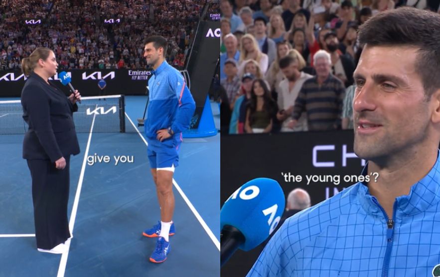 «Τα 35 είναι τα νέα 25»: Ο Νόβακ Τζόκοβιτς «γλεντάει» τους νέους τενίστες (vid)