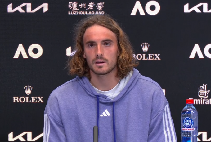 Τσιτσιπάς: «Είμαι άλλος παίκτης συγκριτικά με πέρσι»