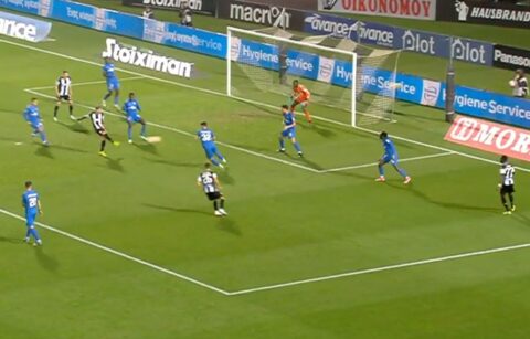 Το γκολ του Τόμας για το 1-0 του ΠΑΟΚ κόντρα στην Καλαμάτα