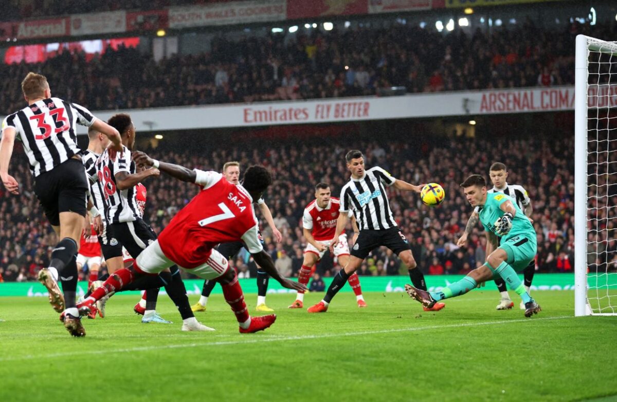 Η Νιούκαστλ τελείωσε το σερί νικών της Άρσεναλ