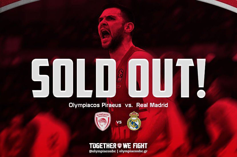 Ολυμπιακός: Εισιτήρια τέλος ενόψει Ρεάλ! (pic)