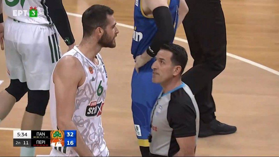 Παναθηναϊκός – Περιστέρι: Το ξέσπασμα του Παπαγιάννη στους διαιτητές (vid)