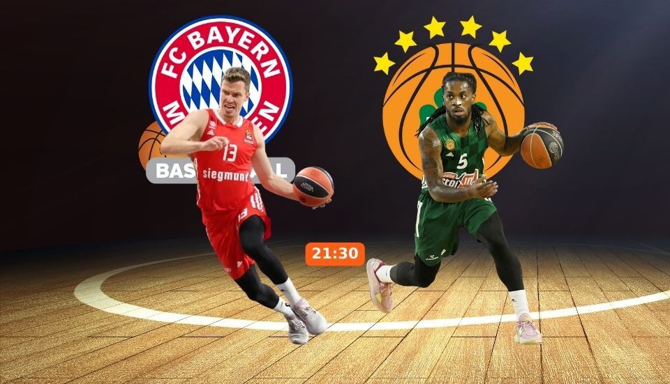 Ο Παναθηναϊκός δοκιμάζεται στην έδρα της Μπάγερν για την 17η αγωνιστική της Euroleague