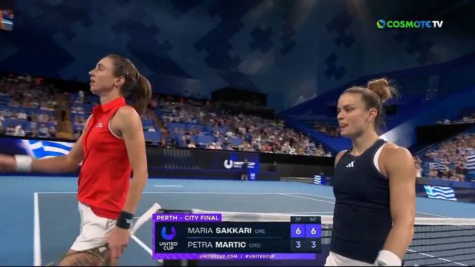 Τα highlights από την νίκη της Σάκκαρη κόντρα στην Μάρτιτς (2-0)