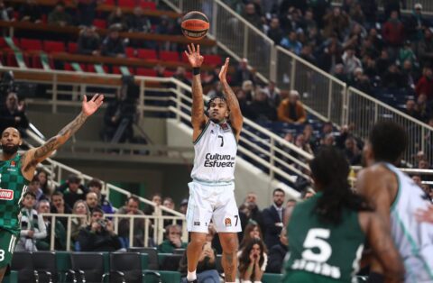 Το top 10 της Euroleague με Παπανικολάου, Γκουντάιτις και τον Κρις Τζόουνς στην κορυφή (vid)