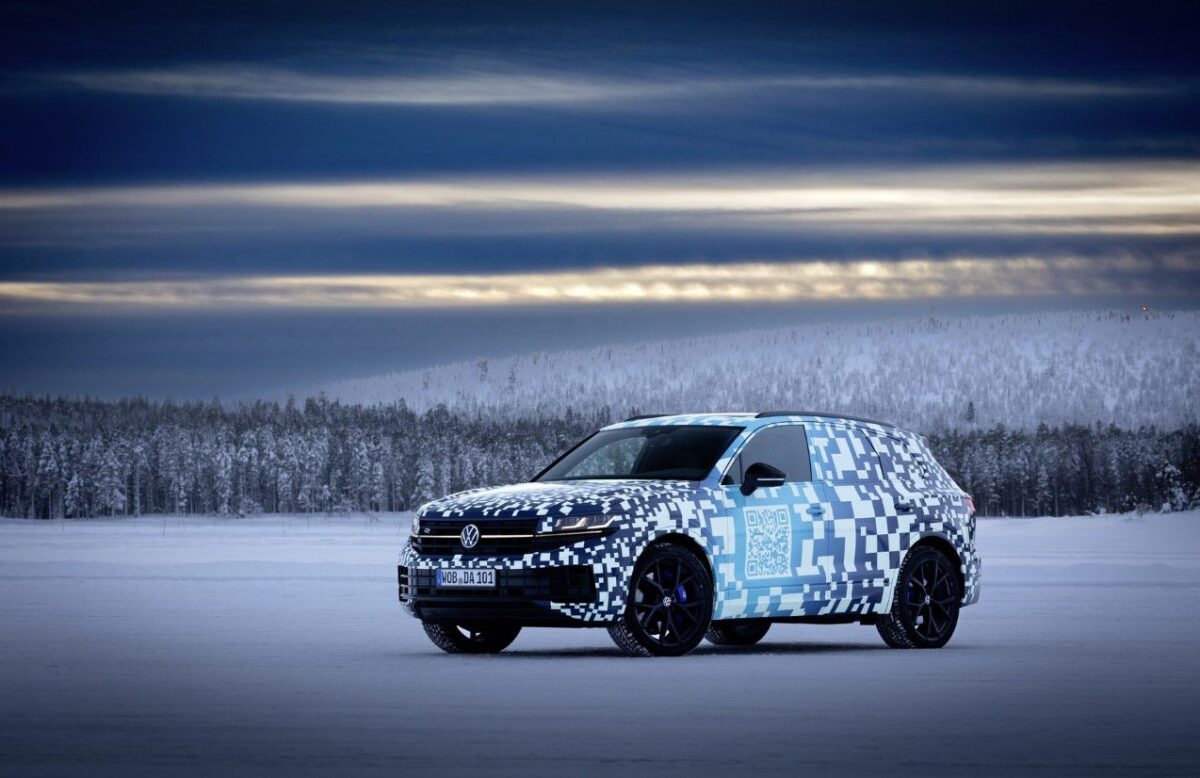 Στους πάγους γίνονται οι τελικές δοκιμές του νέου Touareg (vid)