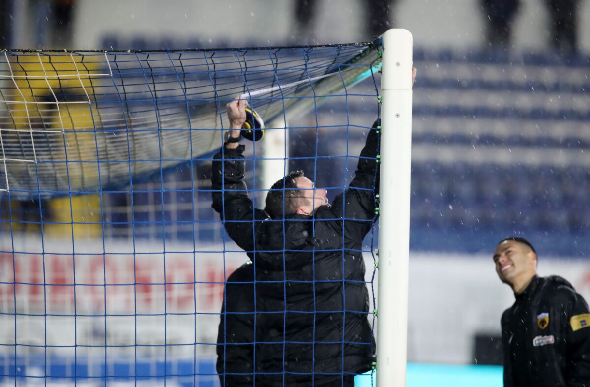 ΑΕΚ: «Το παιχνίδι δεν διεξήχθη λόγω αντικανονικότητας του αγωνιστικού χώρου»