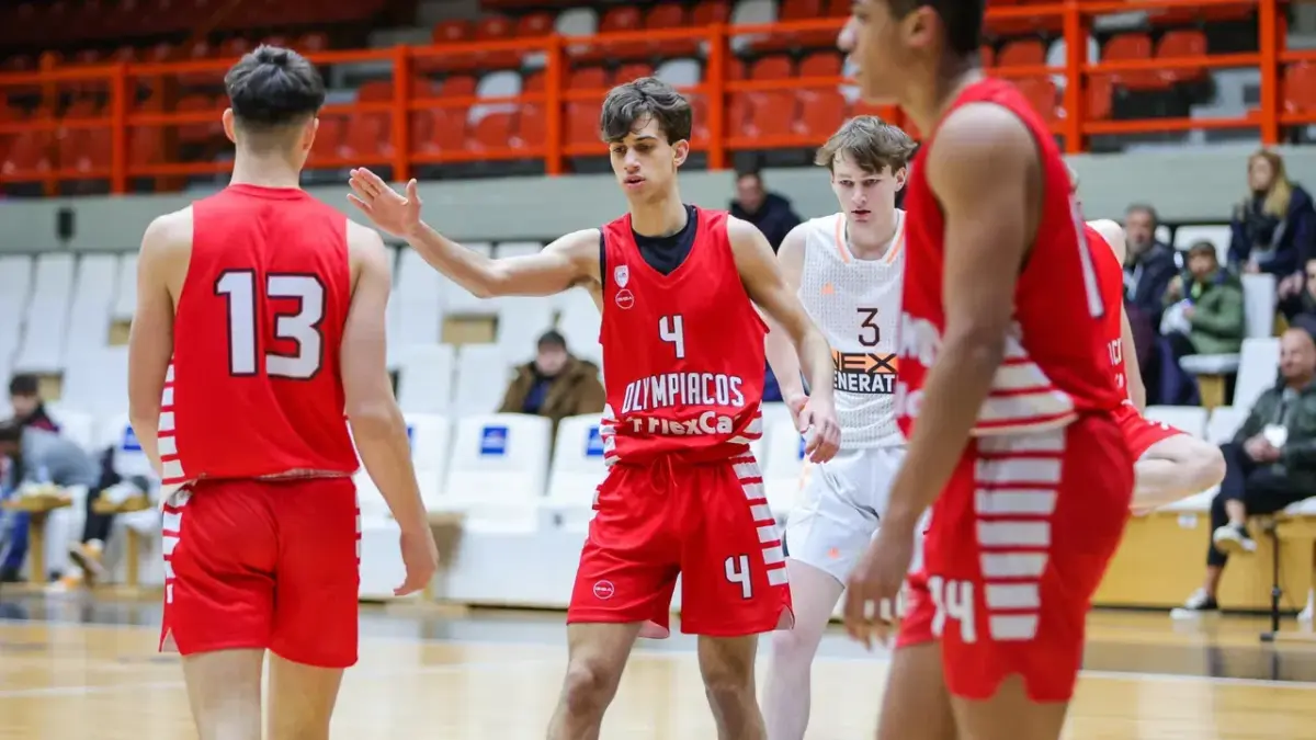 Live Streaming: Ολυμπιακός – Βιλερμπάν (Adidas Next Generation Tournament)