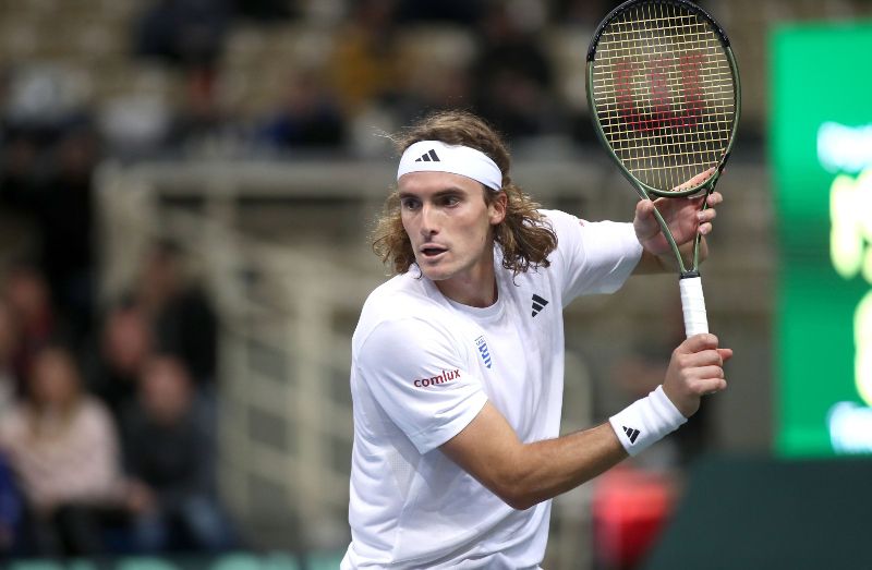 «Πάρτι» του Τσιτσιπά στο τάι μπρέικ του πρώτου σετ (vid)