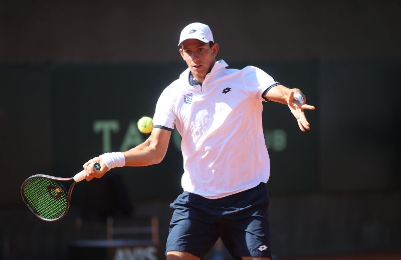 Πρόβλημα τραυματισμού για τον Περβολαράκη – Αμφίβολος για το Davis Cup