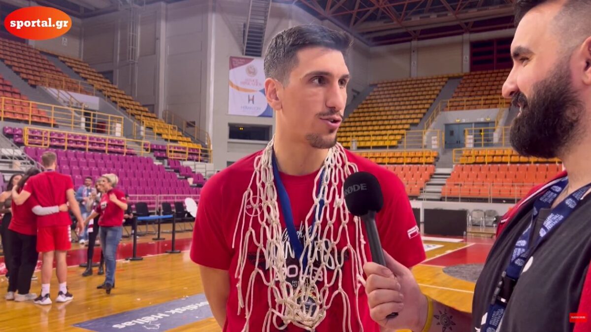 Λαρεντζάκης στο Sportal: «Πρωτάθλημα κι Ευρωπαϊκό; Την Παρασκευή έχουμε Βαλένθια…»