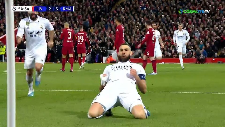 «Πάρτι» της Ρεάλ και 4-2 με τον Μπενζεμά (vid)