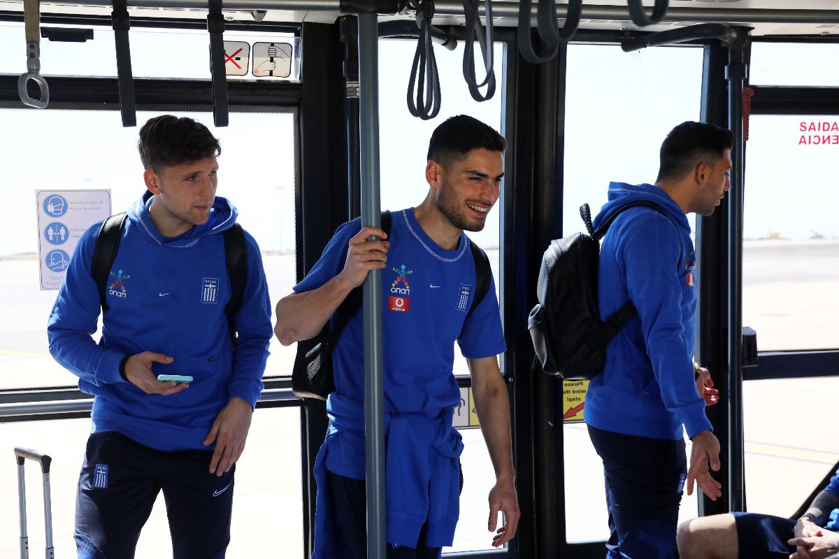 Η άφιξη της Εθνικής στην Πορτογαλία ενόψει της πρεμιέρας με το Γιβραλτάρ (gallery)