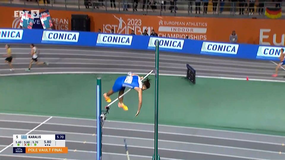 Πέρασε με την πρώτη τα 5,80 ο Καραλής! (vid)