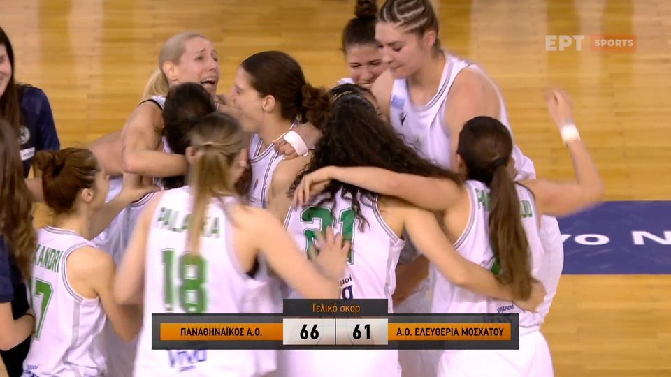 Τα highlights του Παναθηναϊκός – Ελευθερία Μοσχάτου 66-61