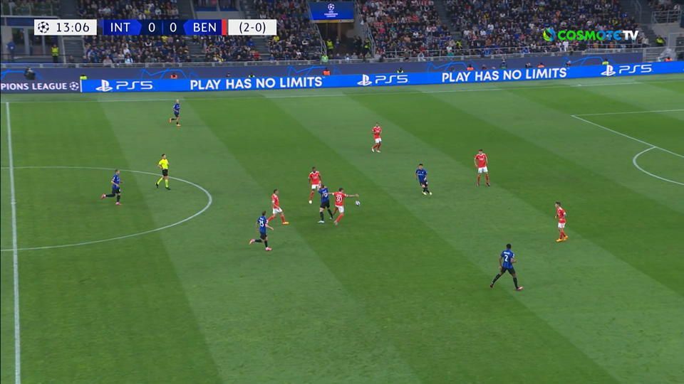 «Ζωγραφιά» του Μπαρέλα για το Ίντερ – Μπενφίκα 1-0 (vid)