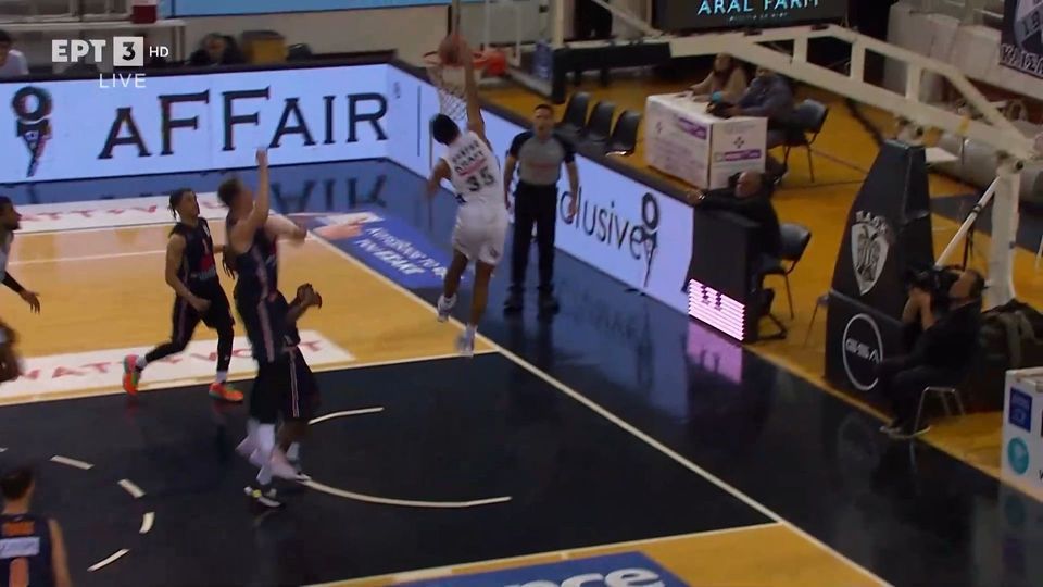 ΠΑΟΚ – Προμηθέας: Ο Ρένφρο στο κάρφωμα της χρονιάς!