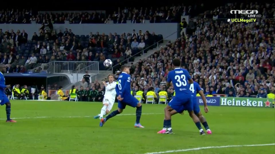 Ρεάλ Μαδρίτης – Τσέλσι: Εκατοστά από ένα υπέροχο γκολ ο Μόντριτς