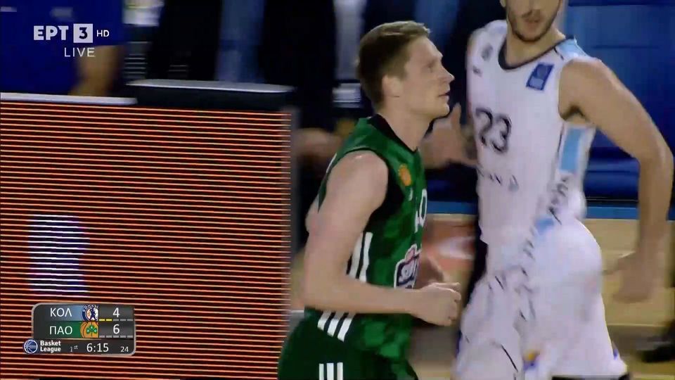 Κολοσσός – Παναθηναϊκός: Συνεχόμενα τρίποντα στο πρώτο δεκάλεπτο