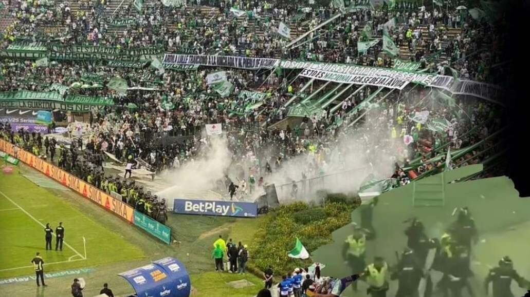 «Πνίγηκε» στο αίμα το clasico της Κολομβίας – Τουλάχιστον 89 τραυματίες σε εκτεταμένα επεισόδια (vid)