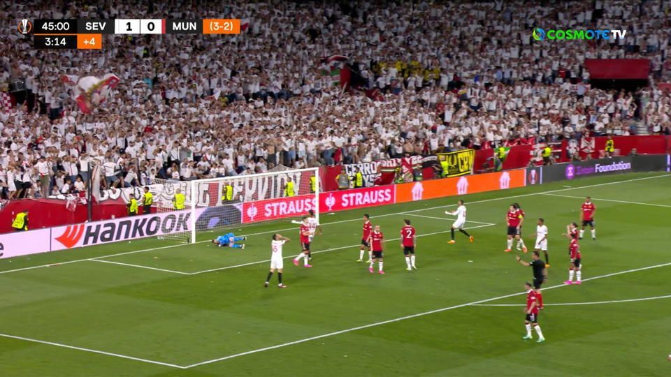 Ακυρώθηκε για… χιλιοστά το γκολ του Οκάμπος