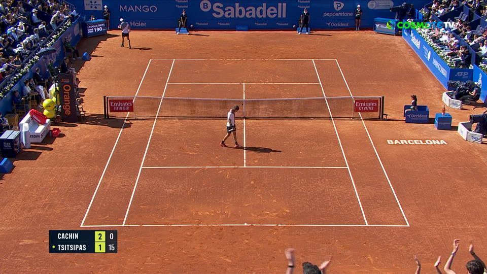 Το απίθανο πέρασμα του Κατσίν που άφησε «άγαλμα» τον Στέφανο Τσιτσιπά