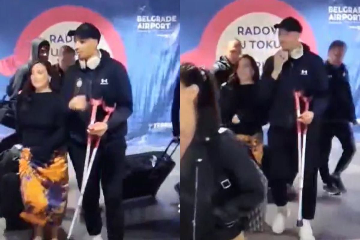 Σάλος με το βίντεο που δείχνει τον Έξουμ να περπατάει κανονικά και με τις πατερίτσες στο χέρι (vids)