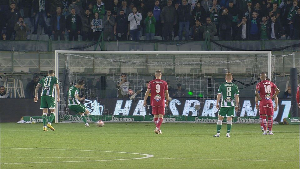 Παναθηναϊκός-Βόλος: Μοιραίος ο Σπόραρ, ο Κλέιμαν απέκρουσε το πέναλτι στο 90+8′ (vid)