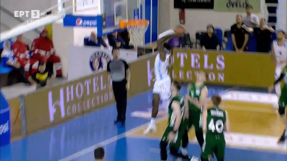 Κολοσσός – Παναθηναϊκός: Καταπληκτικό πικ εν ρολ και κάρφωμα ο Κόφι