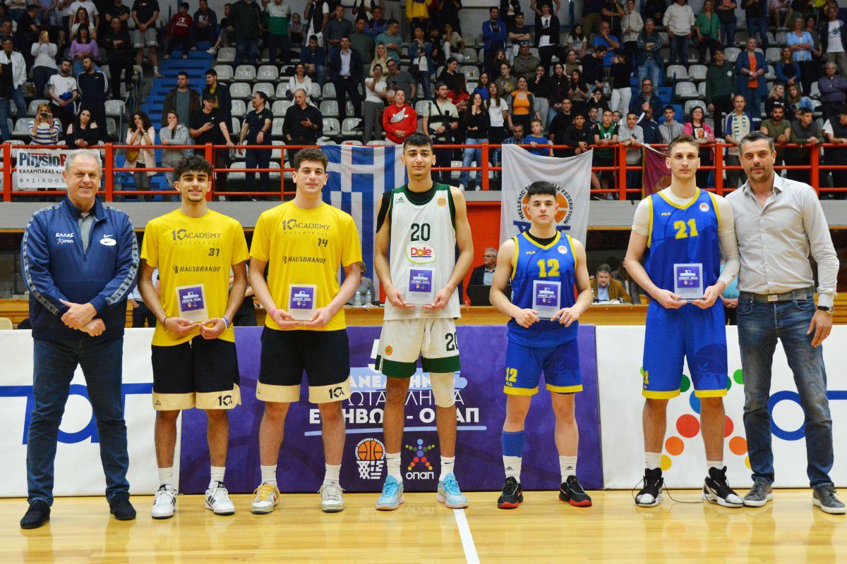 MVP του Πανελληνίου Εφήβων ο Λευτέρης Λιοτόπουλος