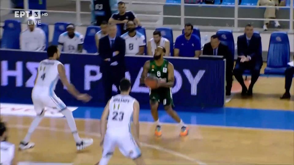 Κολοσσός – Παναθηναϊκός: Το απίθανο 13-32 το τρίτου δεκαλέπτου