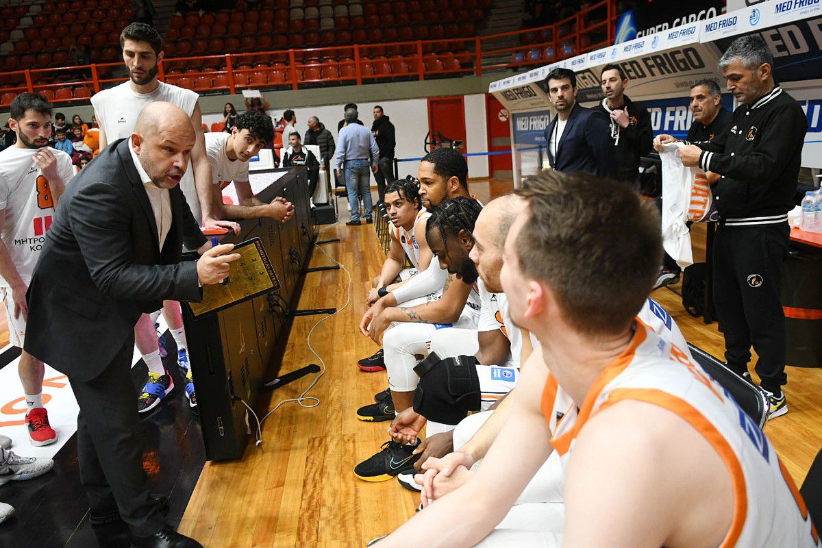 Χριστόπουλος: «Ανταποκριθήκαμε όπως έπρεπε απέναντι στο Περιστέρι»