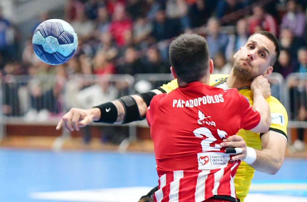 Τα highlights από τη νίκη του Ολυμπιακού κόντρα στην ΑΕΚ στον ημιτελικό του κυπέλλου χάντμπολ