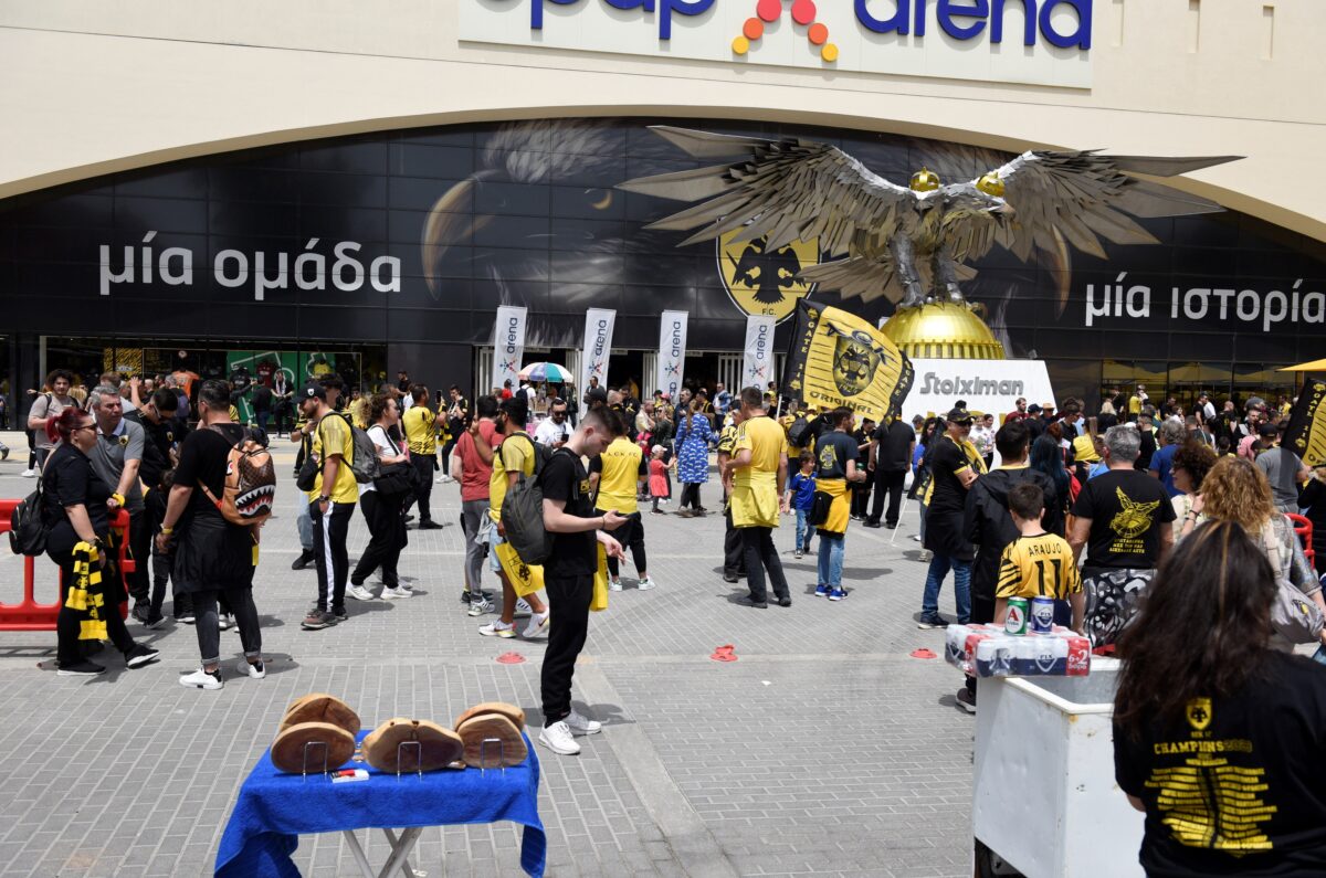 Το αδιαχώρητο στην «ΟPAP Arena» – Ανυπομονησία για τη φιέστα με Βόλο (vid/gallery)