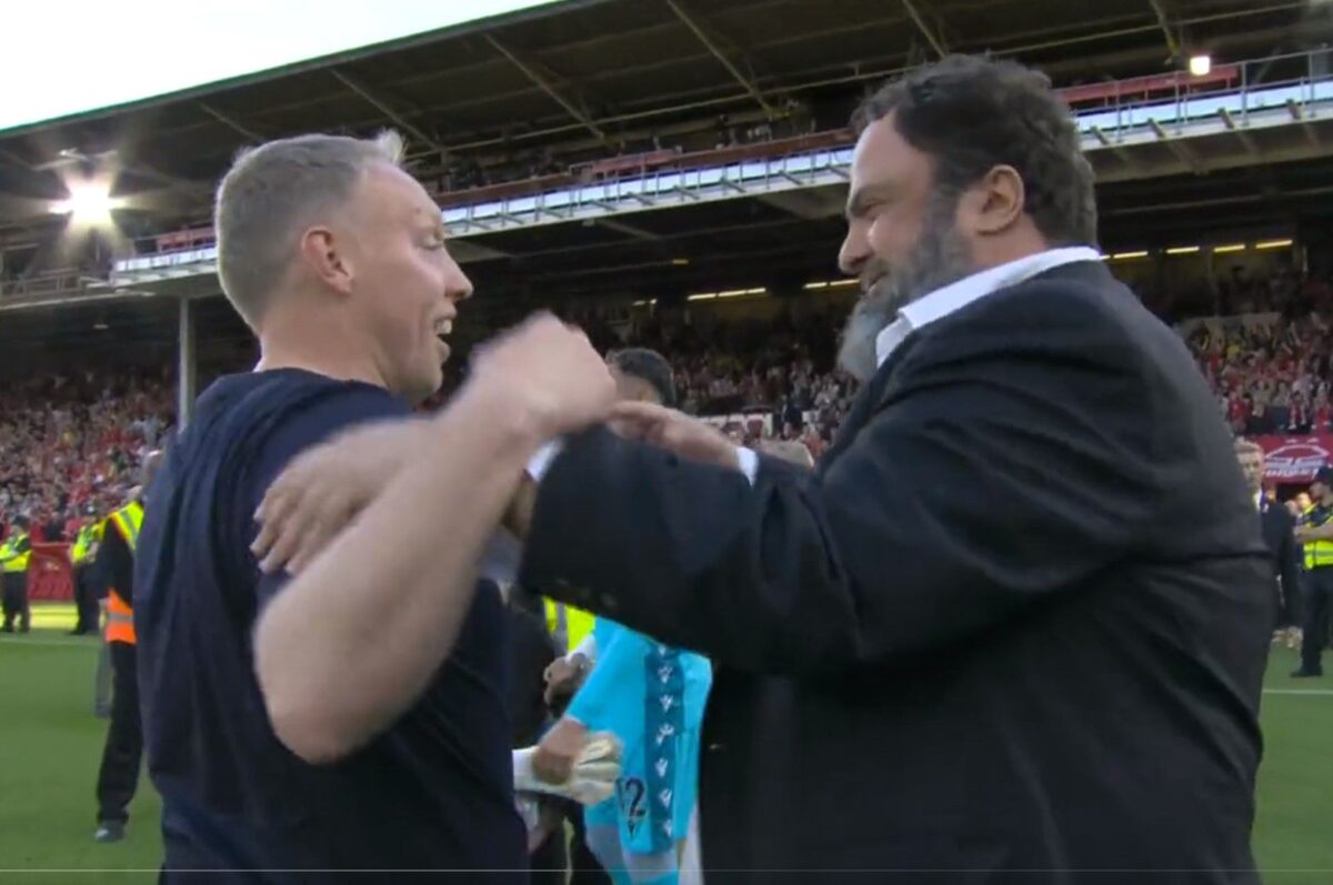 Οι επικές αντιδράσεις του Μαρινάκη στο θρίλερ Νότιγχαμ Φόρεστ – Άρσεναλ και η αγκαλιά με τον Στιβ Κούπερ (vid)