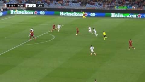 Ο Μπόβε έκανε το Ρόμα – Λεβερκούζεν 1-0 κι έβαλε φωτιά στο Ολίμπικο (vid)
