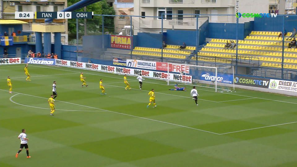 Ακυρώθηκε γκολ του Ντικό, εκτεθειμένος ο φορ του ΟΦΗ (vid)